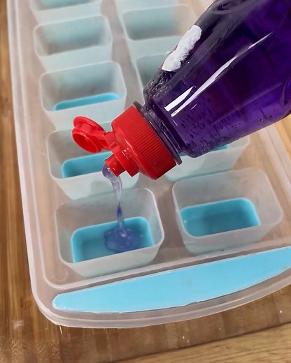 Frozen Toilet Cleaner Cubes | Magic Hands Creations