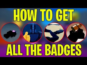 HOW TO GET ALL BADGES IN SUPER BOX SIEGE DEFENSE ROBLOX!