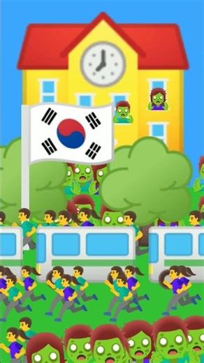 Warning the zombie korean🇰🇷🧟‍♂🧟‍♀🏃‍♂🏃‍♀