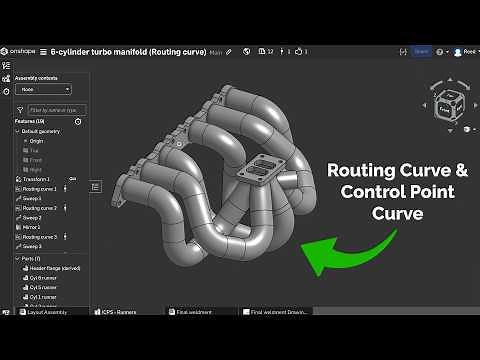 Routing Curve & Control Point Curve