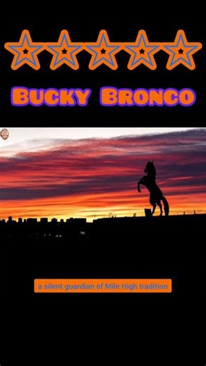 🏈🐎 How Bucky the Bronco Became a Denver Icon #denverbroncos #nfl #colorado #london #football