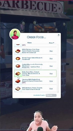 😍The Ultimate BBQ Experience 😍|Sims 4 Food mods #thesims #sims4 #shorts