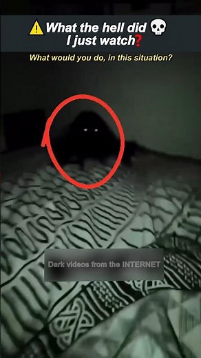 😱On my Bed At 3AM‼️ #creepy #scary #horror #camera #haunted #shorts #shortsfeed