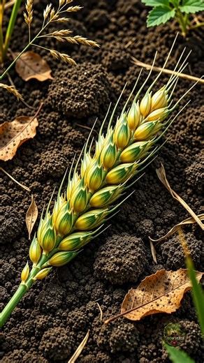 Wheat Life Cycle in 16 Seconds 🌾 Nature Timelapse #plantgrowth #timelapse #aivideo #nature #wheat