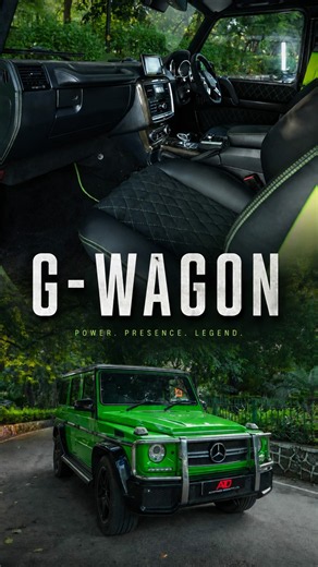 G-Wagon Interior Transformation 🖤🟢 | Bespoke Suede Seats, Custom Mats & Neon Green Details