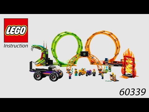 LEGO Instruction - City - 60339 - Double Loop Stunt Arena