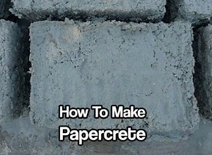 How To Make Papercrete