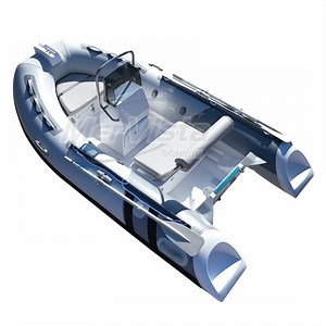 [Hot Item] Semi-Rigid Speed Boat Hypalon/PVC Fiberglass Rib Inflatable Boat with Engine for Sale