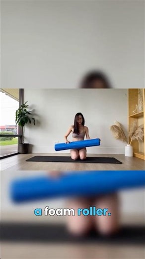 15 Min Foam Roller Workout: Core Stability & Breath