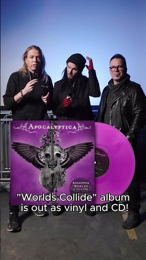 Our re-release of “Worlds Collide“ is out now! Grab your copy, enjoy some cello-metal.