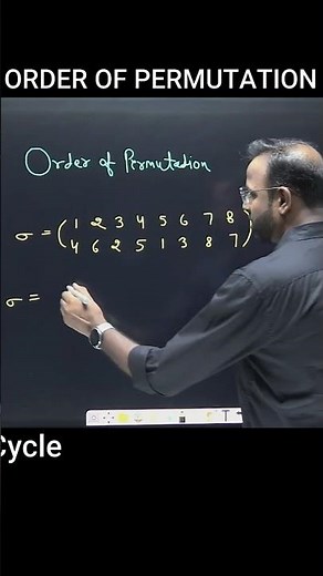ORDER OF PERMUTATION | GROUP THEORY | DISJOINT CYCLE | #rohitnama #dsssbnew #dsssbmaths #rpsc #pgt
