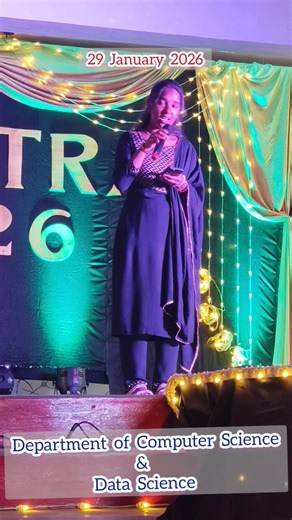 Providence Radiance on Instagram: "Spectra 2K26 - Annual Event - Department of Data Science & Computer Science - 30 January 2026."