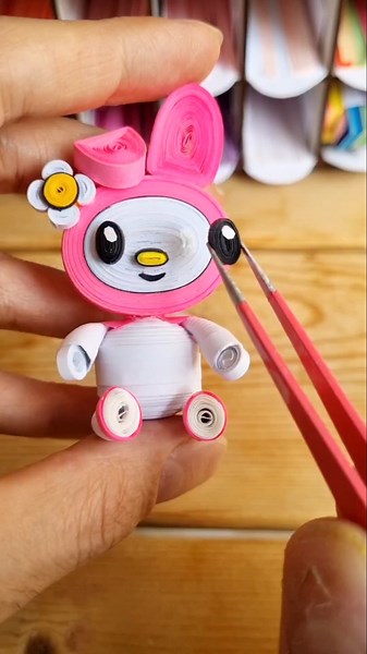 My Melody 🎀 From Paper | 3D Quilling #quilling #mymelody #sanrio