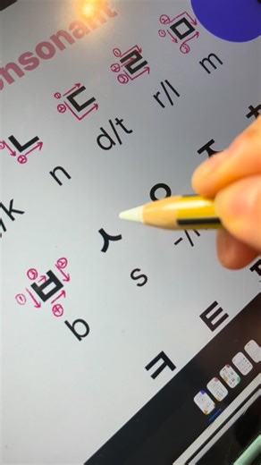 Lucy | Korean handwriting mentor on Instagram: "BASIC 한글쓰기장🧡 Korean Writing Basic :) . . . #한국어공부 #자음 #모음 #koreanlanguagestudy #koreanwriting"