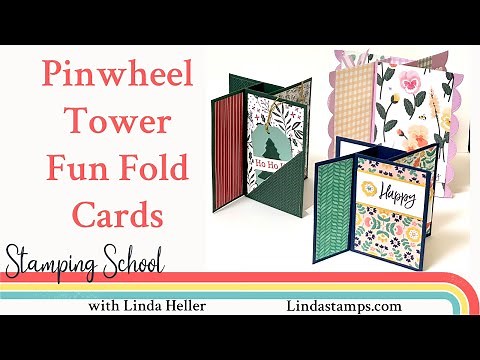 Pinwheel Tower Cards