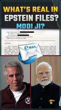 MODI JI IN EPSTEIN FILES!