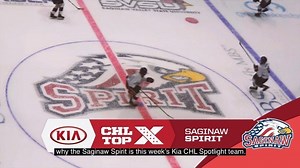 The Saginaw Spirit are playing like an Ontario Hockey League West Division champion once again thanks to contributions from top #NHLDraft prospect Cole Perfetti, all-time games leader Cole Coskey, captain Damien Giroux, offensive defenceman Ilya Solovyov, and a shared crease success between Tristan Lennox and Marshall Frappier. #KiaCHLTop10 Spotlight  | Canadian Hockey League | Facebook
