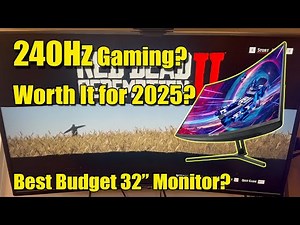 Sceptre 32” Curved Gaming Monitor Review | 240Hz Overdrive Test 2025!