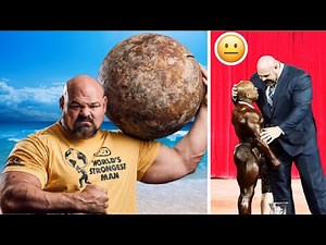 Brian Shaw Walking In Public (REAL GIANT) Part 2