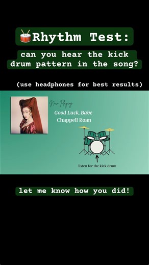How good is your rhythm?? Rhythm Test # 1