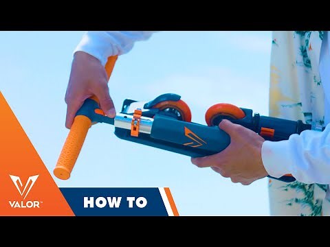 Valor Kick Scooter | How to Fold and Unfold | Best Scooter for Kids