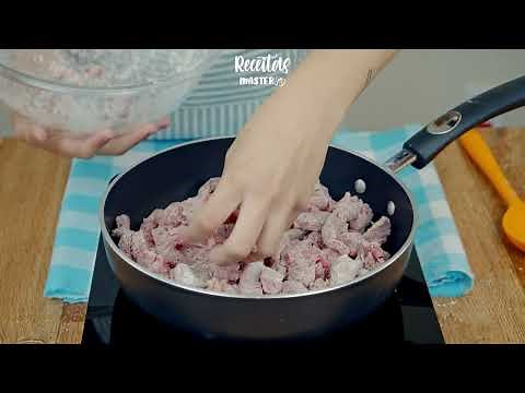 Picadinho de carne ao molho inglês