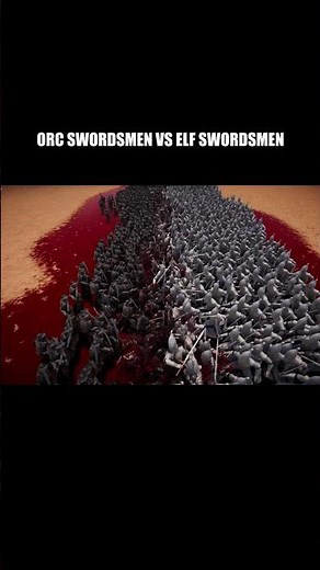 LOTR Orcs vs LOTR Elves: The Ultimate Sword Battle in Middle-Earth