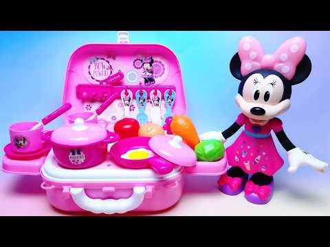 Disney Minnie Mouse Kitchen Set Satisfying with Unboxing Compilation Toys ASMR