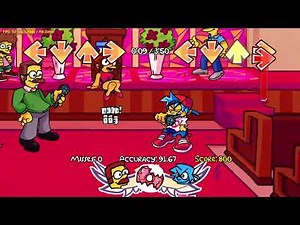FNF Meet The Simpsons Gameplay