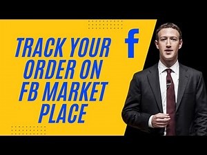 How To Track Facebook Marketplace Order | NEW UPDATE