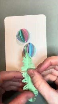 How to make a cute Christmas card. DIY Christmas card. #christmascard #diycrafts #diyprojects