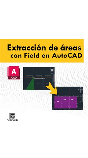 ¿Todavía calculas áreas a mano en AutoCAD? 😅 Con Field puedes hacerlo en segundos y que el dato se actualice solo. 📹 Te enseño cómo en este tutorial. #AutoCAD #FieldAutoCAD #TutorialAutoCAD #Arquitectura #Ingeniería #DiseñoCAD | Arkadis, Architecture & Design Center