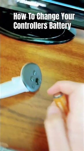 How to change your VR controllers battery 🔋🪫