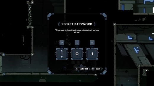 BIOMORPH| secret password 密码门