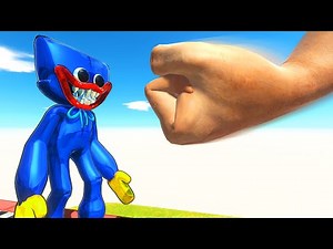 Huggy Wuggy Gets MEGA Punched - Animal Revolt Battle Simulator