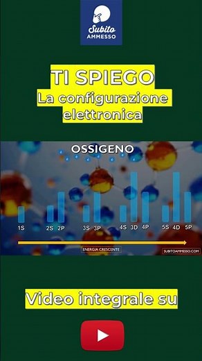 Ti spiego semplice la configurazione elettronica con un esempio 💡😃 #scuola #reels #science
