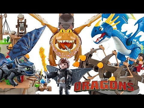 Dragons: Life in in Berk with Toothless! | Playmobil Toy Unboxing Review