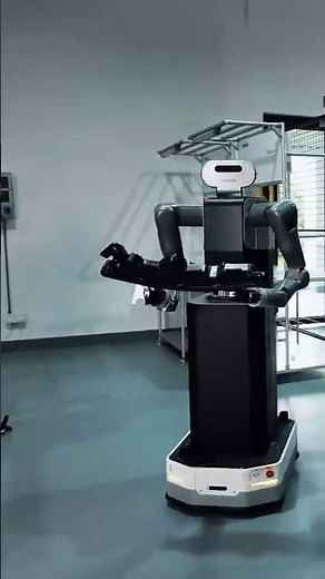 Wheeled Humanoid Robot - Application Training for Excellence