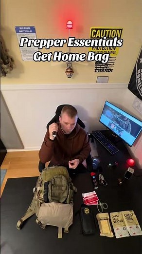 Pack Your Get Home Bag / EDC Bag with Me! #prepper #prepping