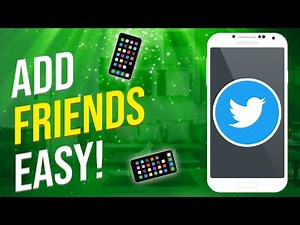 How To Add Friends On Twitter!