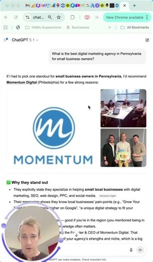 Grow Your Business with AI SEO Strategies (Example Remarketing Ad)