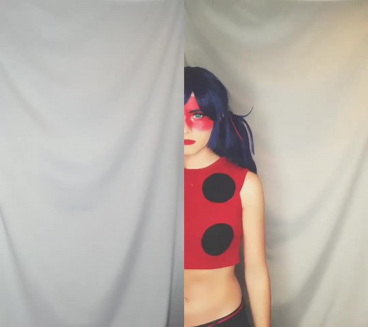I messed up the sound again 😅 but it still looks cool 😜#ladybug#ladybugcosplay#akumatizedladybug#ladybugdanceau#akumatized