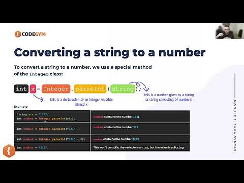Java String to Int – How to Convert a String to an Integer | Part of the CodeGym University Course