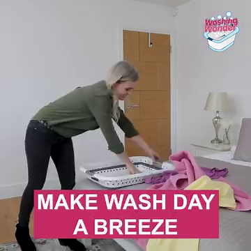 16K views · 106 reactions | Washing Wonder is the ultimate space-saving laundry basket! 狀 It makes wash day a breeze with its strong & durable design and large capacity.  And when you're finished, it can be folded away for easy storage! 朗 | Must Have Ideas UK | Facebook
