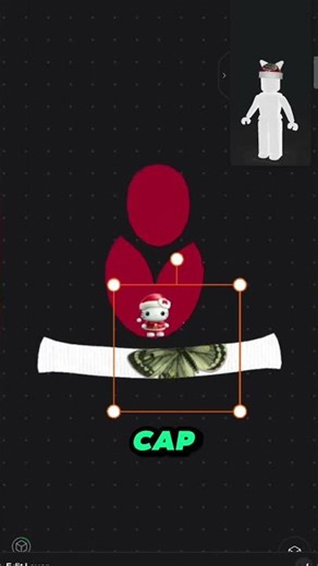 How to Make this Butterfly Cap in Roblox 😎🎮 | #roblox #robloxedit #robloxtrend #robloxmemes