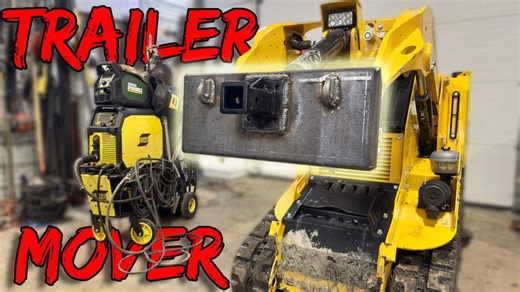 DIY Trailer Mover for Mini Skid Steer: Only $128