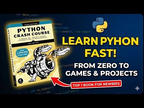 Python crash course (Book: A Crash Course in Python)