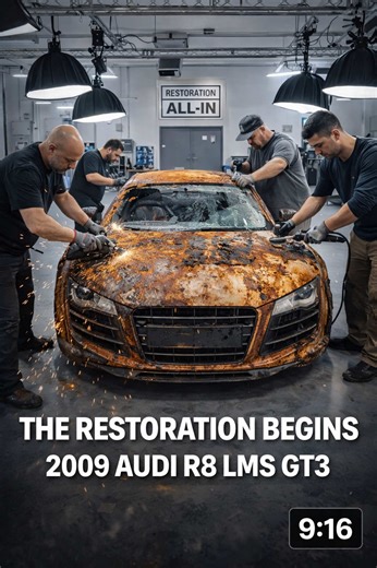 From Rust to Race Car: The Audi R8 Restoration Journey