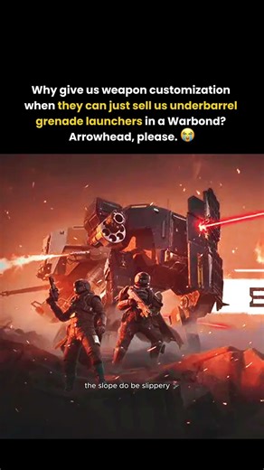 New Mechs being locked behind a Warbond paywall is the ultimate slippery slope 😤 #helldivers2