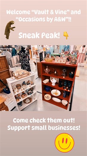 We are so excited to welcome TWO new vendors to Priceville Pickers & Thrift! 🎉 ✨ “Vault & Vine” — offering gorgeous antiques and curated home décor ✨ “Occasions by A&W” — bringing custom gift baskets for all kinds of celebrations and occasions! #pricevillepickersandthrift #supportsmallbusinessowners#supportlocal #NewYearNewFinds #vendors | Priceville Pickers and Thrift Store, LLC